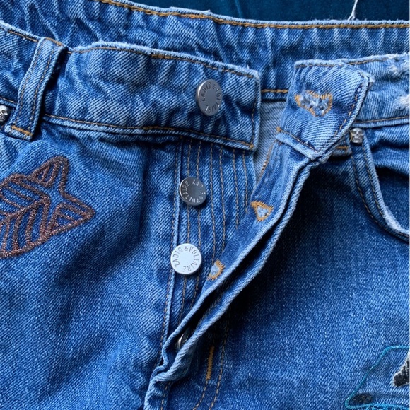 ZADIG & VOLTAIRE DENIM SHORTS - Picture 12 of 15